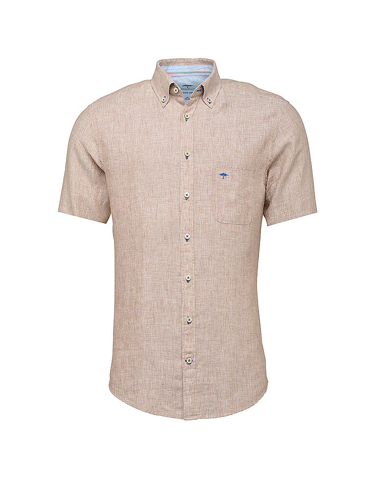 FYNCH HATTON Leinenhemd beige | L